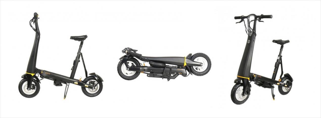 nouveau halo city scooter electrique pliable en noir metallisé vendu en france.jpg